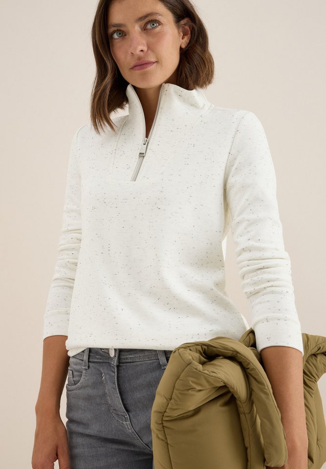 CECIL Langarmshirt mit strukturiertem Muster – Bild 2 von 5