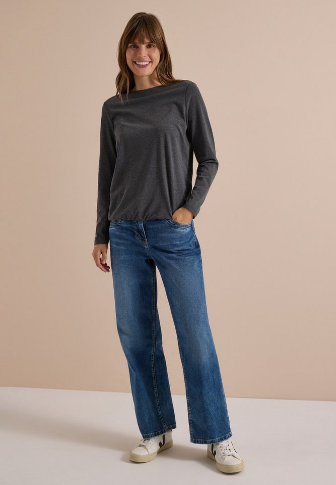 CECIL Langarmshirt mit U-Boot-Ausschnitt – Bild 3 von 5