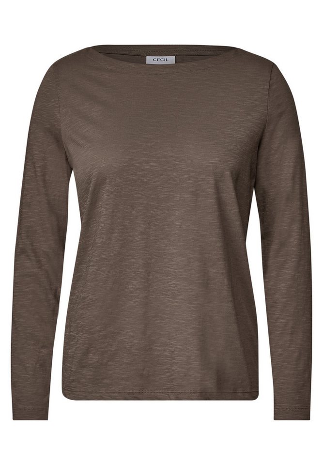 CECIL Langarmshirt mit U-Boot-Ausschnitt – Bild 4 von 5