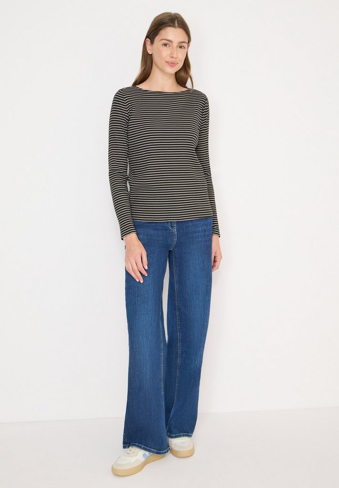 CECIL Langarmshirt mit U-Boot-Ausschnitt – Bild 4 von 5