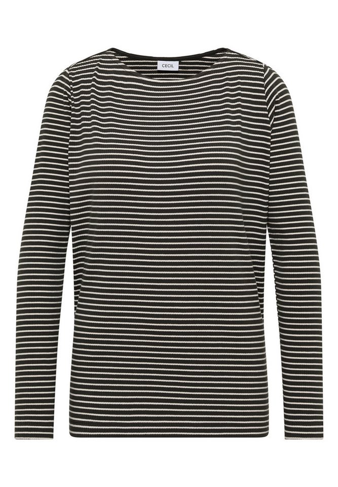 CECIL Langarmshirt mit U-Boot-Ausschnitt – Bild 5 von 5