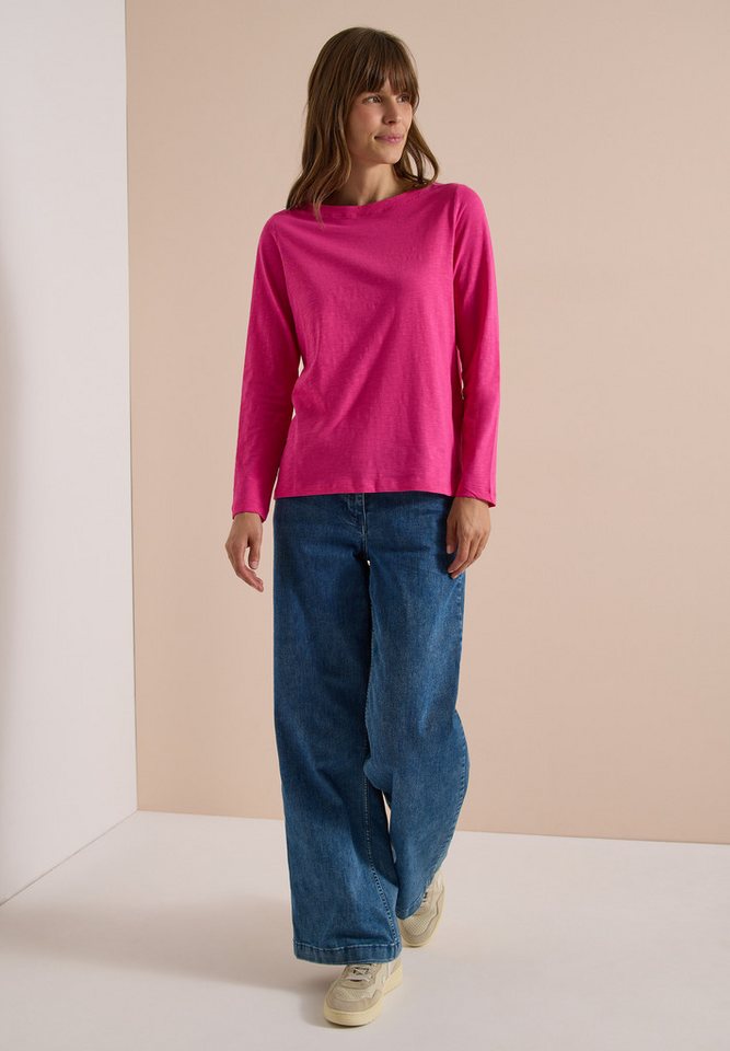 CECIL Langarmshirt mit U-Boot-Ausschnitt – Bild 3 von 5