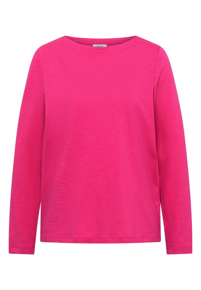 CECIL Langarmshirt mit U-Boot-Ausschnitt – Bild 4 von 5