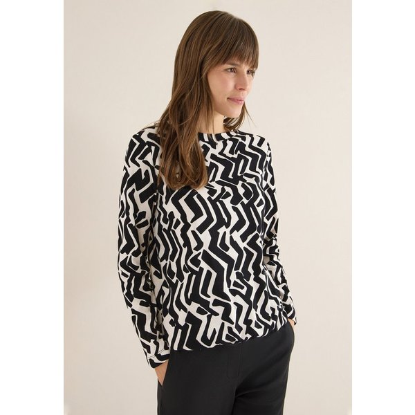 CECIL Langarmshirt mit U-Boot-Ausschnitt