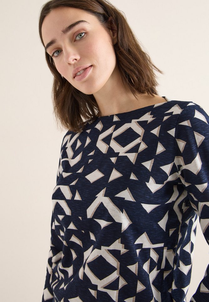 CECIL Langarmshirt mit U-Boot-Ausschnitt – Bild 2 von 5
