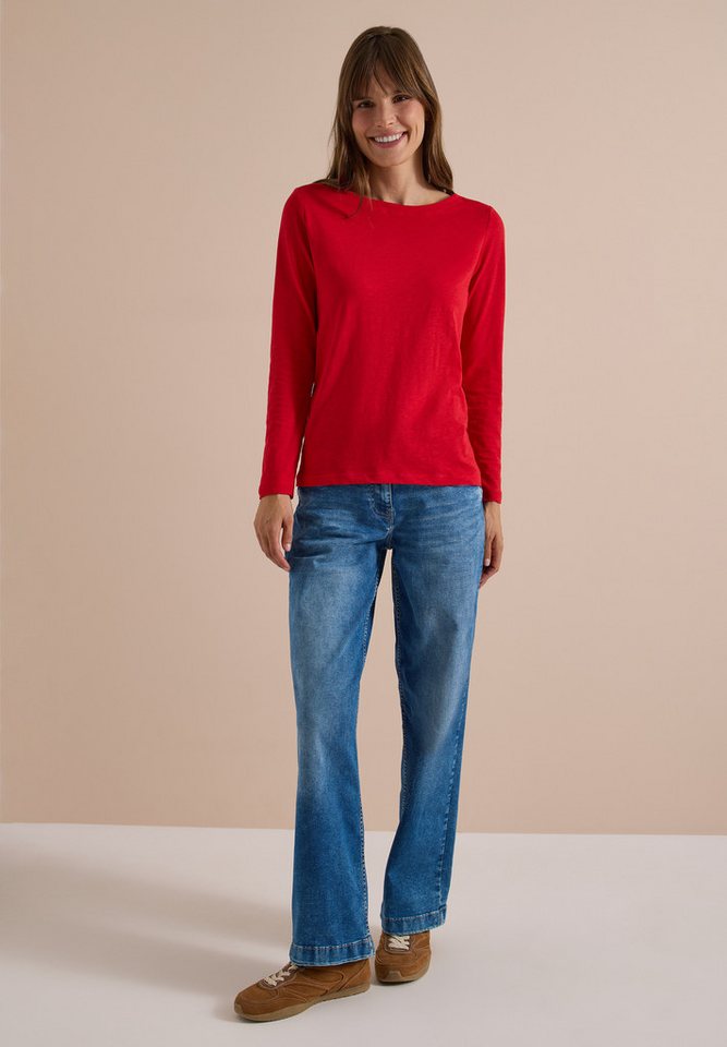 CECIL Langarmshirt mit U-Boot-Ausschnitt – Bild 3 von 5