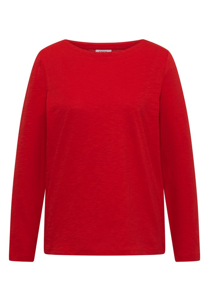 CECIL Langarmshirt mit U-Boot-Ausschnitt – Bild 4 von 5