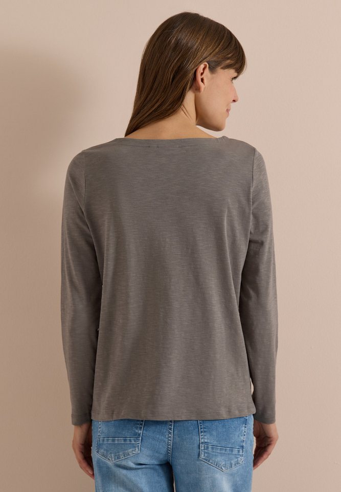 CECIL Langarmshirt mit U-Boot-Ausschnitt – Bild 2 von 5