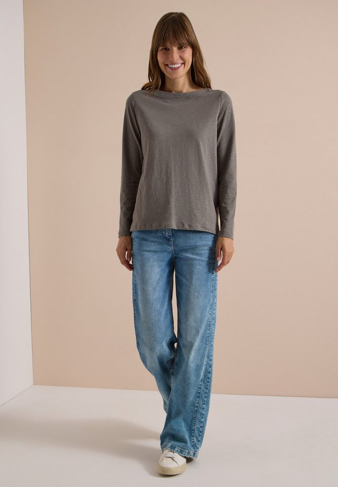 CECIL Langarmshirt mit U-Boot-Ausschnitt – Bild 3 von 5