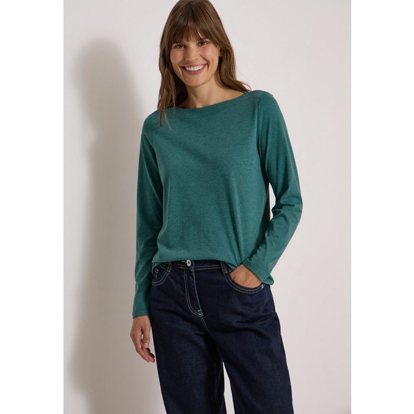 CECIL Langarmshirt mit U-Boot-Ausschnitt