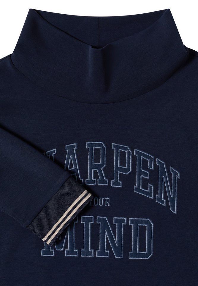 CECIL Langarmshirt mit Wording – Bild 5 von 5