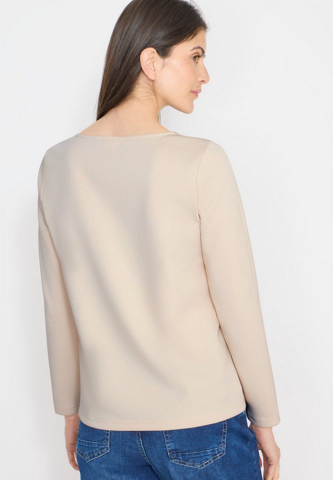 CECIL Langarmshirt modernes Front-Artwork mit Stickerei – Bild 3 von 5