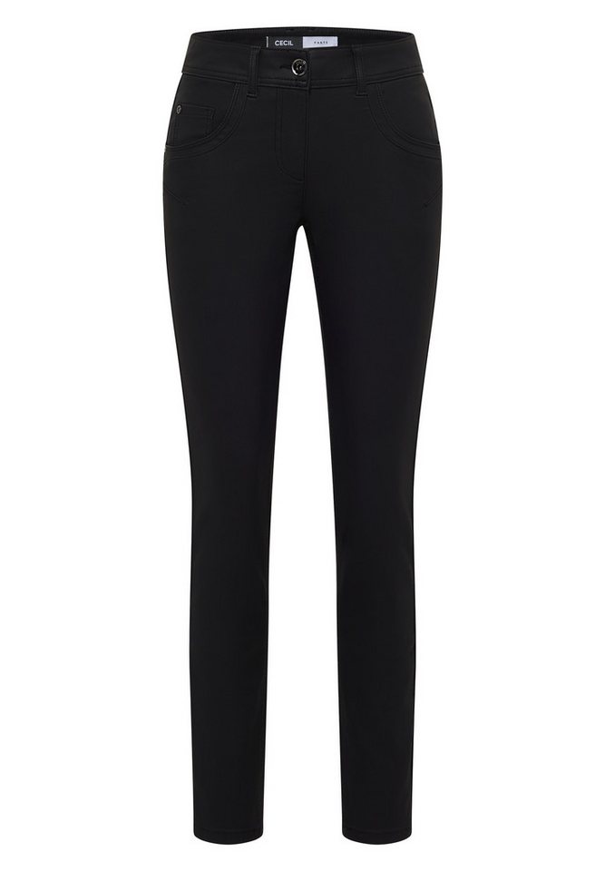CECIL Lederimitathose 5-Pocket-Style – Bild 5 von 5
