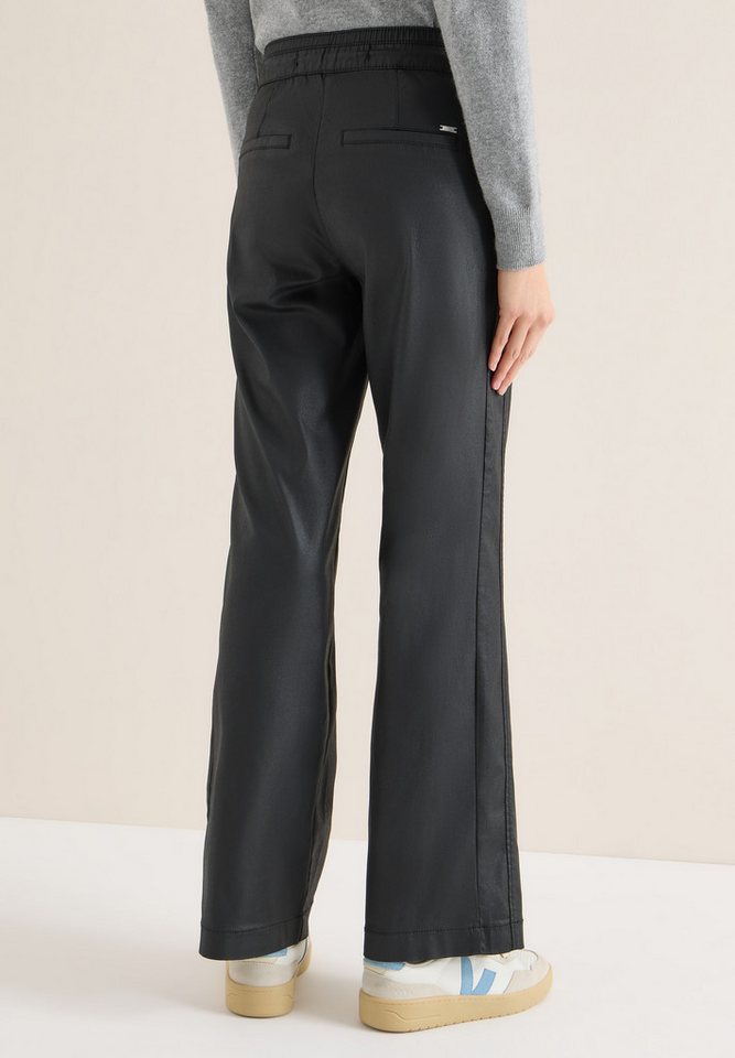 CECIL Lederimitathose High Waist – Bild 3 von 5