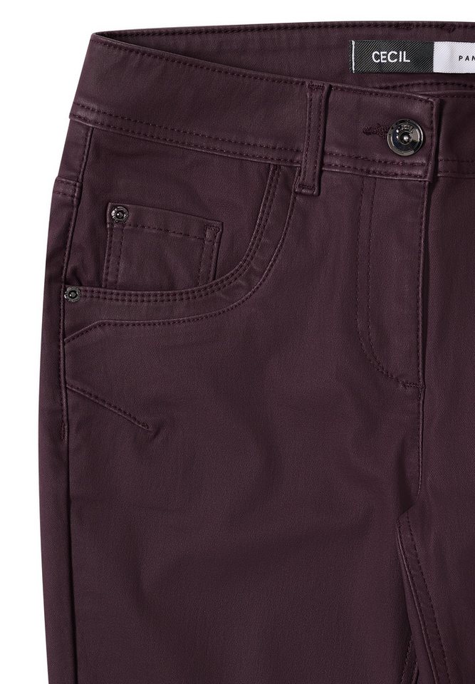 CECIL Lederimitathose in Fake-Leder-Optik – Bild 5 von 5