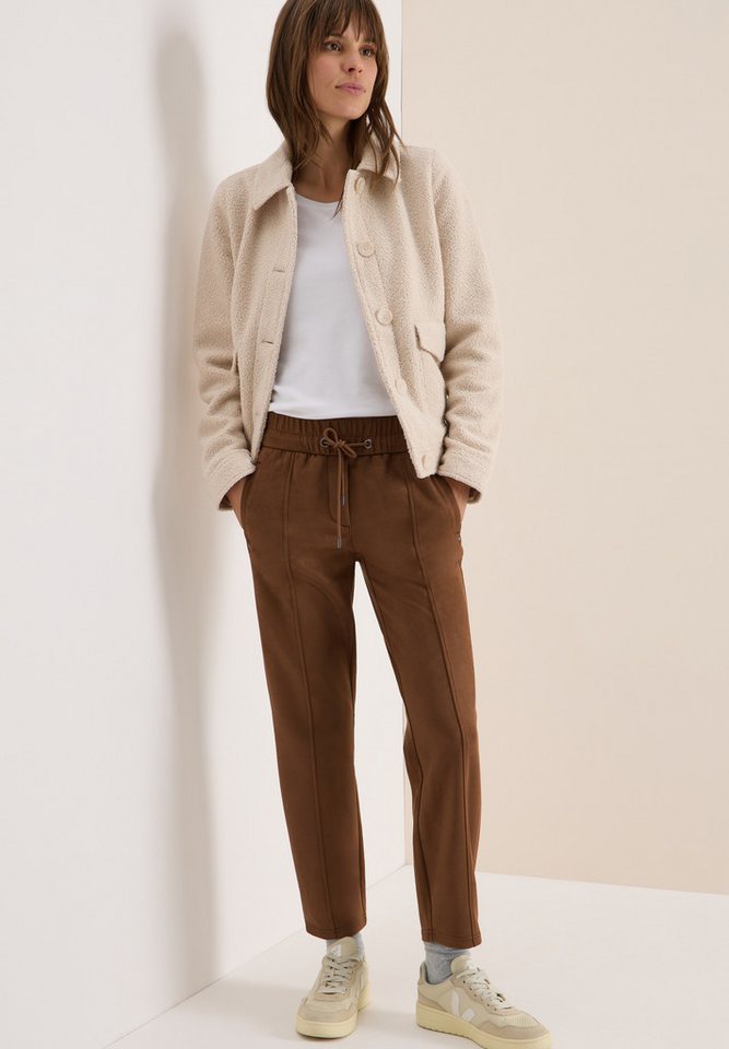 CECIL Lederimitathose Middle Waist – Bild 2 von 5