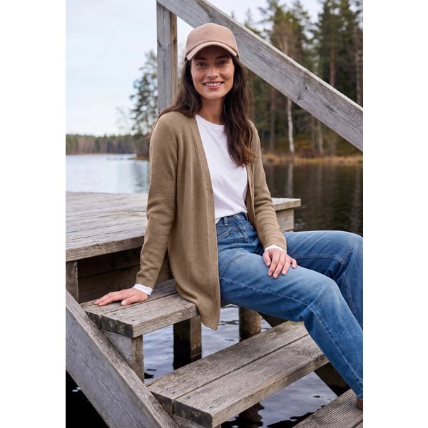 CECIL Longstrickjacke Waffelstrukturmuster