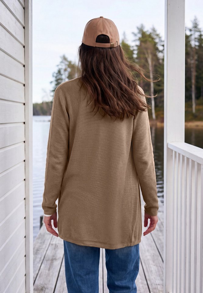 CECIL Longstrickjacke Waffelstrukturmuster – Bild 3 von 5