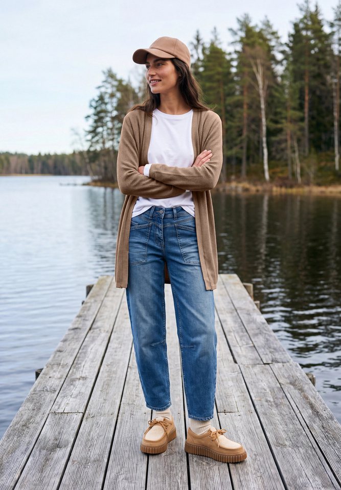CECIL Longstrickjacke Waffelstrukturmuster – Bild 4 von 5