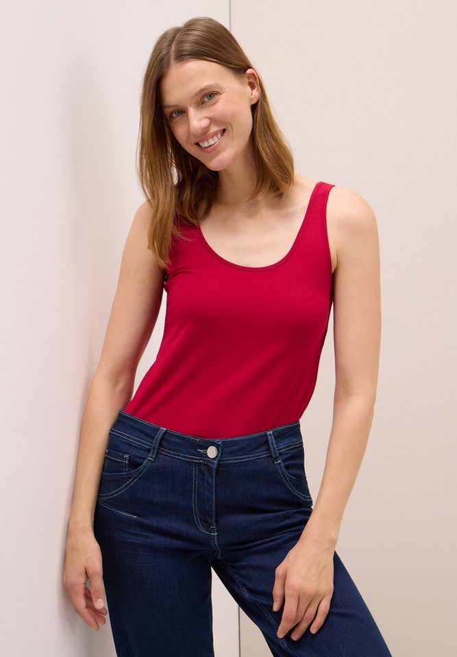 CECIL Longtop aus Baumwolle mit Stretchanteil – Bild 2 von 5