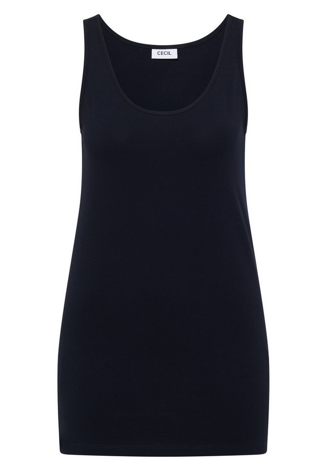 CECIL Longtop in Unifarbe – Bild 4 von 5
