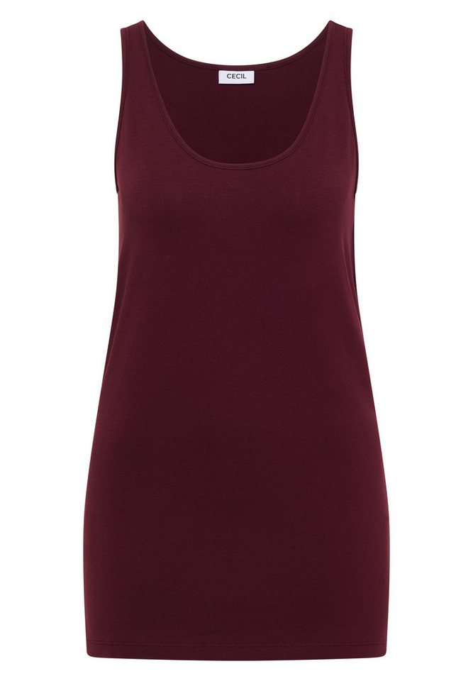 CECIL Longtop in Unifarbe – Bild 4 von 5