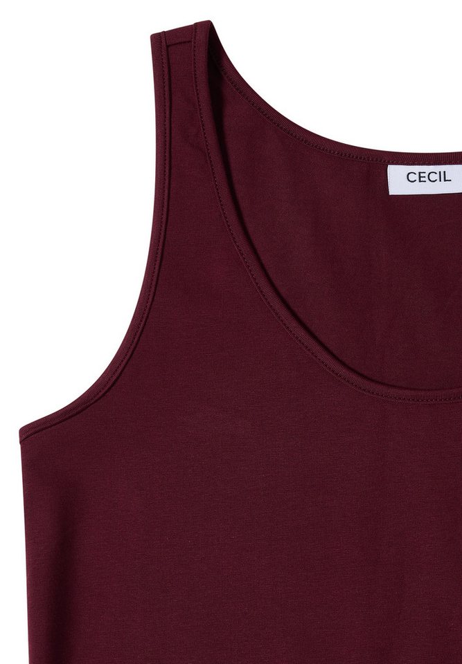 CECIL Longtop in Unifarbe – Bild 5 von 5
