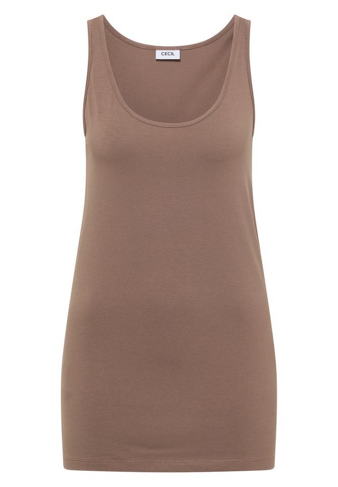 CECIL Longtop in Unifarbe – Bild 4 von 5