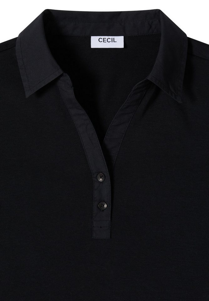 CECIL Poloshirt aus reiner Baumwolle – Bild 5 von 5