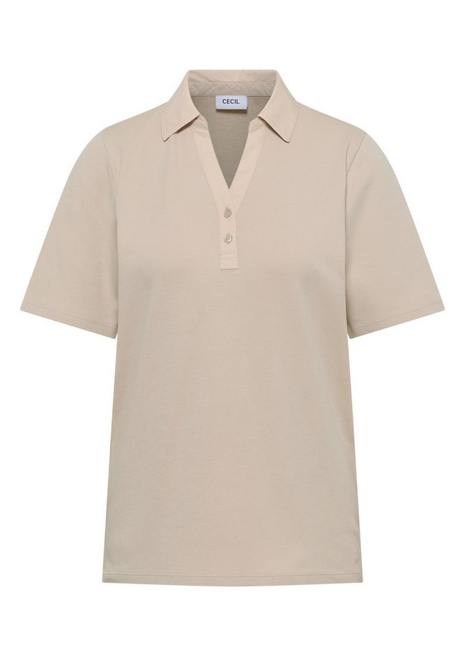 CECIL Poloshirt aus reiner Baumwolle – Bild 4 von 5