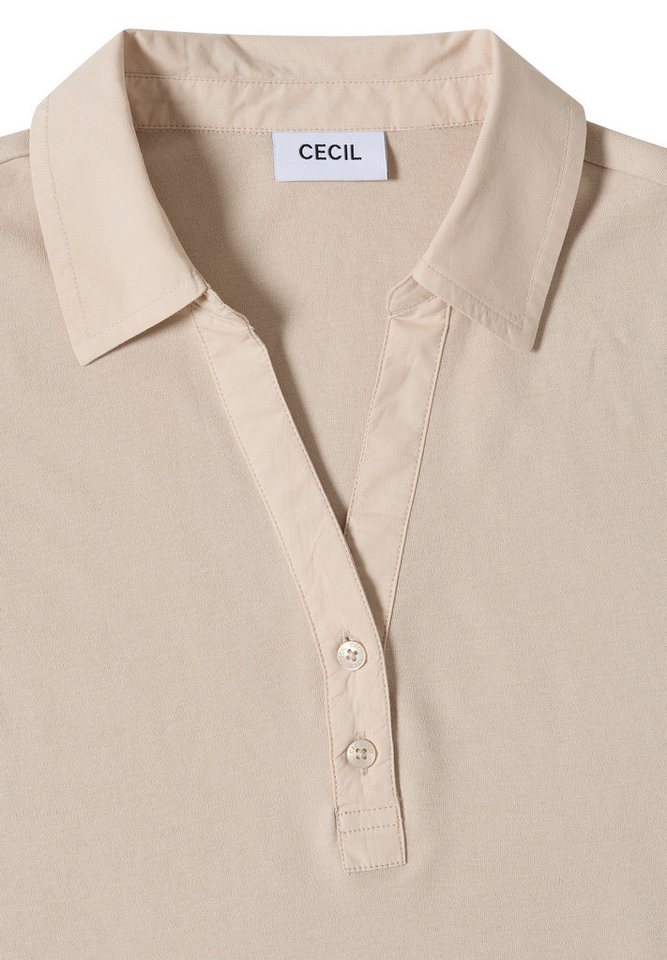CECIL Poloshirt aus reiner Baumwolle – Bild 5 von 5
