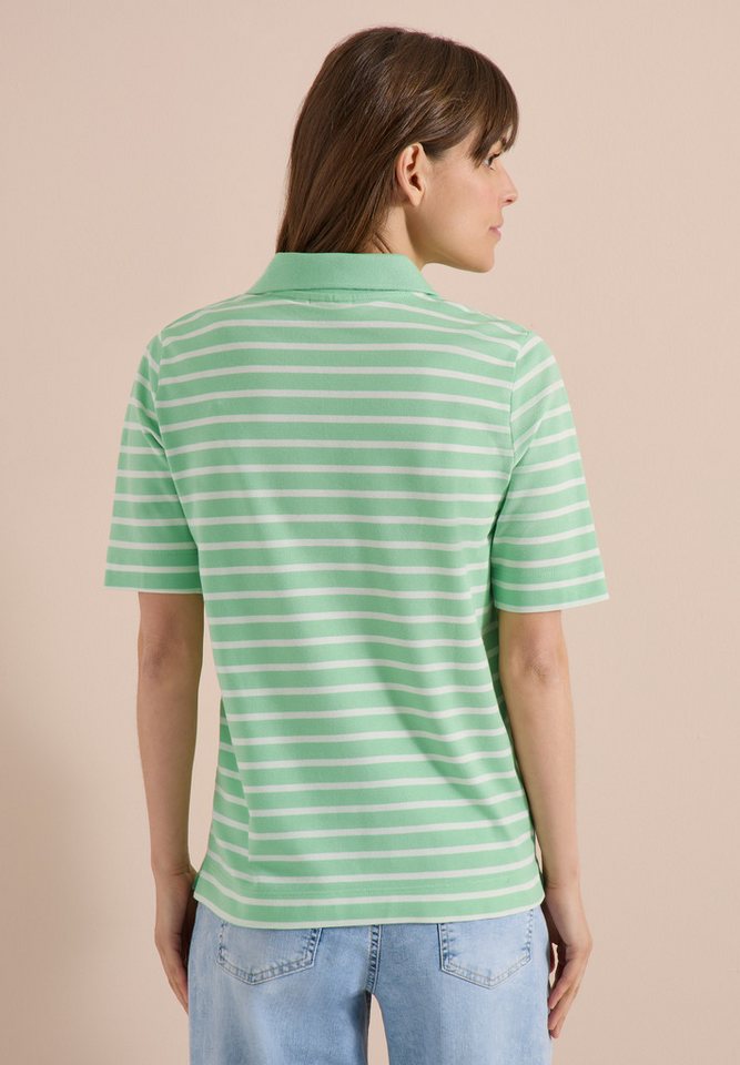 CECIL Poloshirt im Streifen-Design – Bild 2 von 5