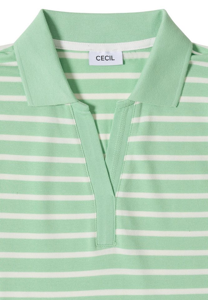 CECIL Poloshirt im Streifen-Design – Bild 5 von 5