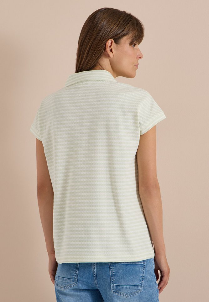 CECIL Poloshirt im Streifendesign – Bild 2 von 5