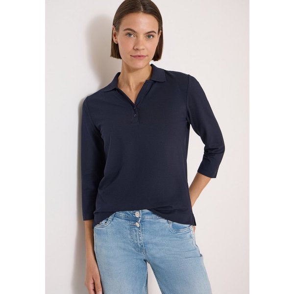 CECIL Poloshirt mit 3/4 Ärmeln