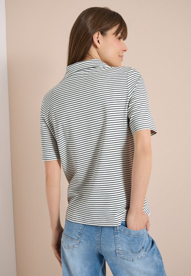 CECIL Poloshirt mit Piqué-Struktur – Bild 2 von 5