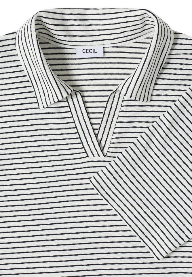 CECIL Poloshirt mit Piqué-Struktur – Bild 5 von 5
