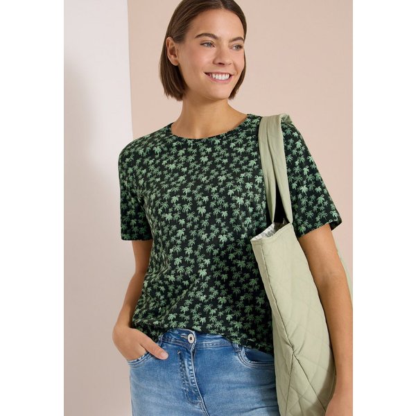 CECIL Print-Shirt aus reiner Baumwolle