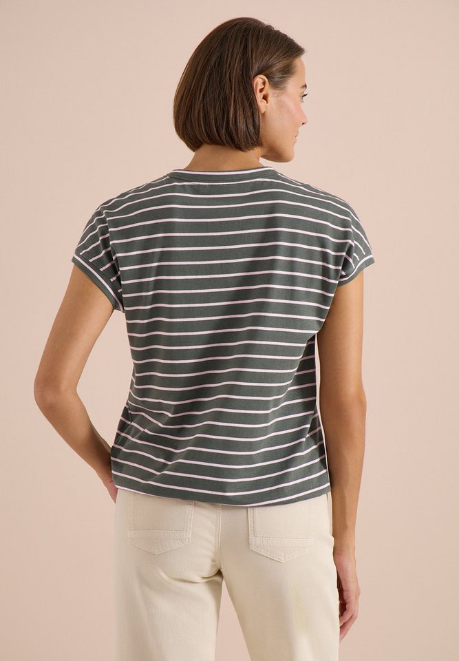 CECIL Print-Shirt im Streifendesign – Bild 2 von 5
