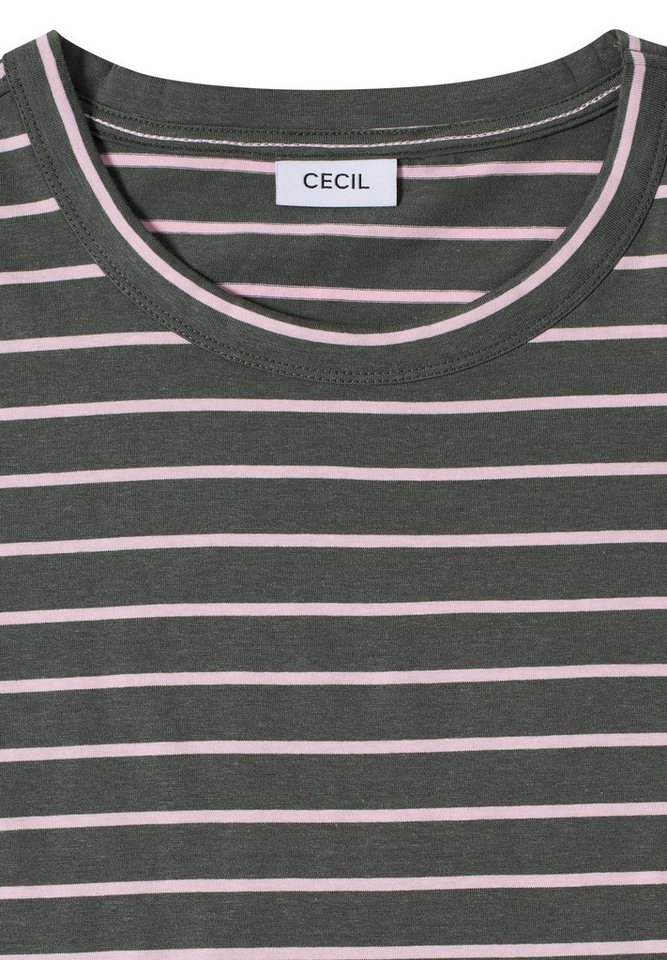 CECIL Print-Shirt im Streifendesign – Bild 5 von 5