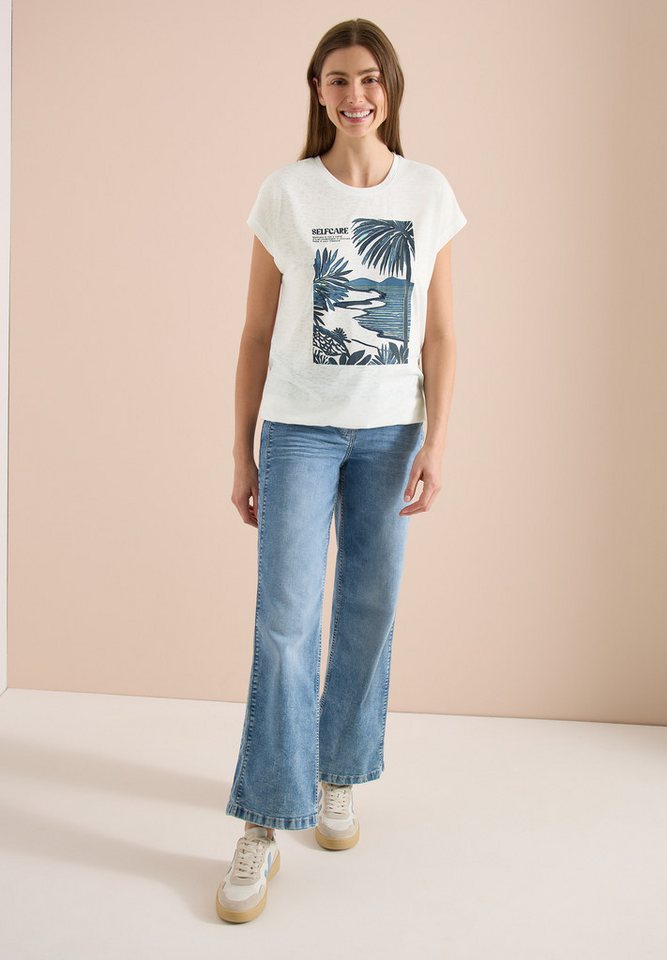 CECIL Print-Shirt mit Frontprint – Bild 3 von 5