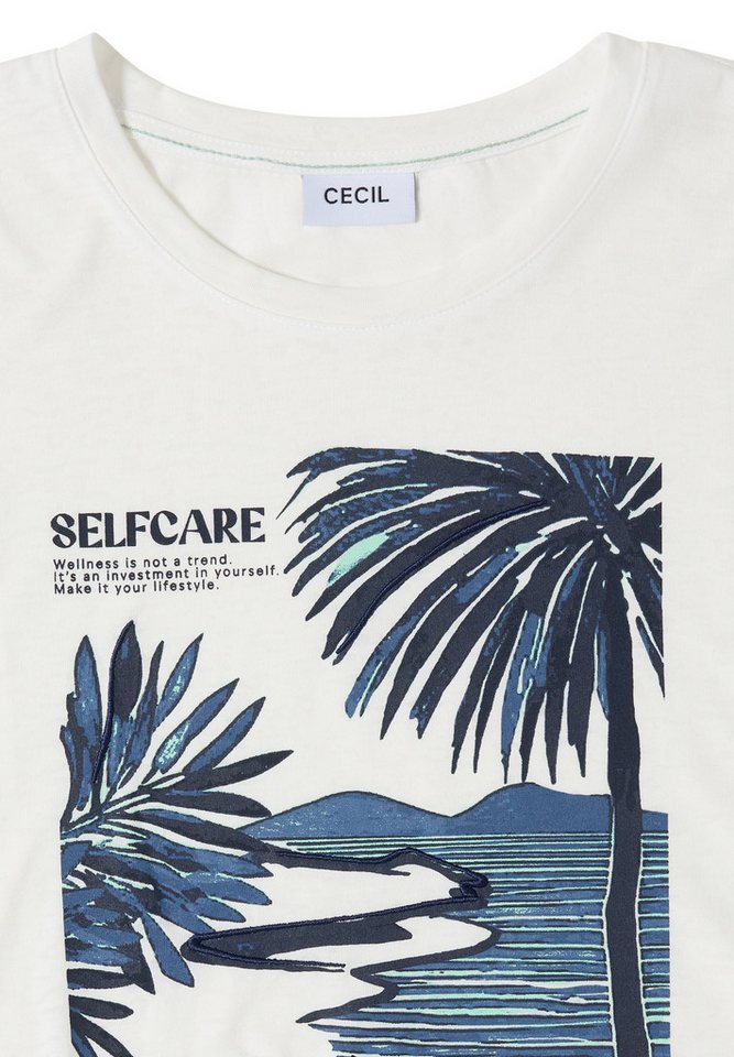 CECIL Print-Shirt mit Frontprint – Bild 5 von 5