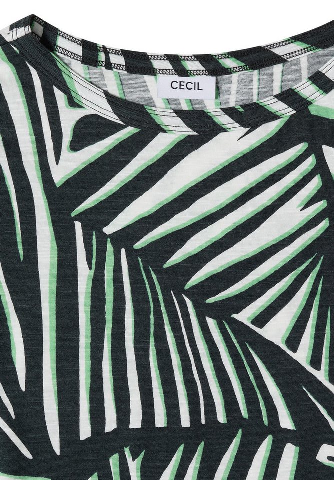CECIL Print-Shirt mit Rundhalsausschnitt – Bild 5 von 5