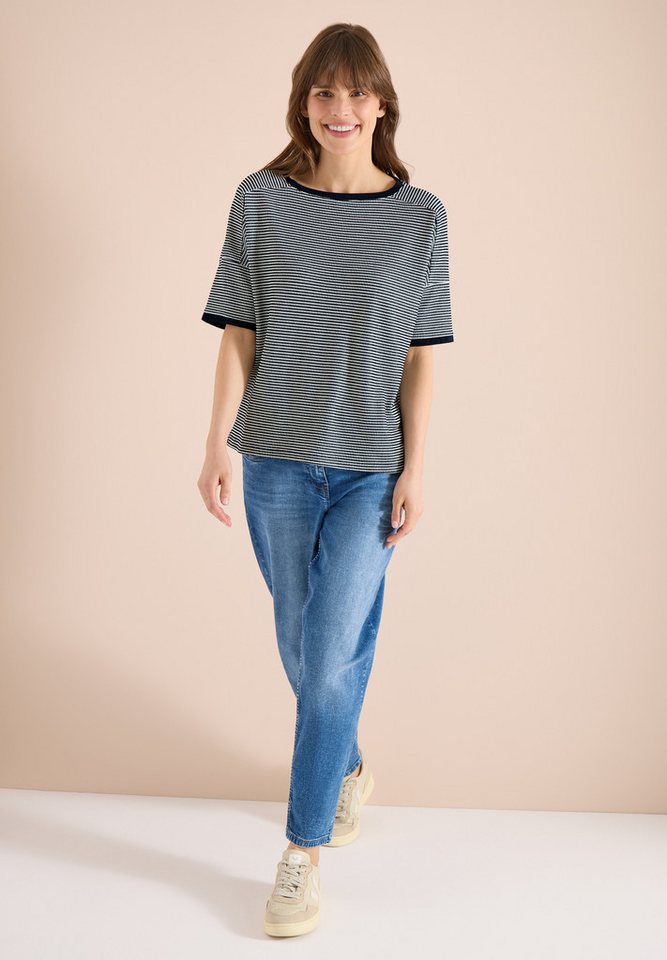 CECIL Print-Shirt mit U-Boot-Ausschnitt – Bild 3 von 5