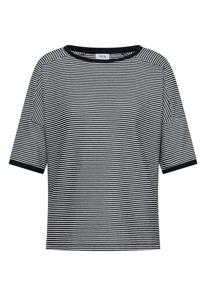 CECIL Print-Shirt mit U-Boot-Ausschnitt – Bild 4 von 5
