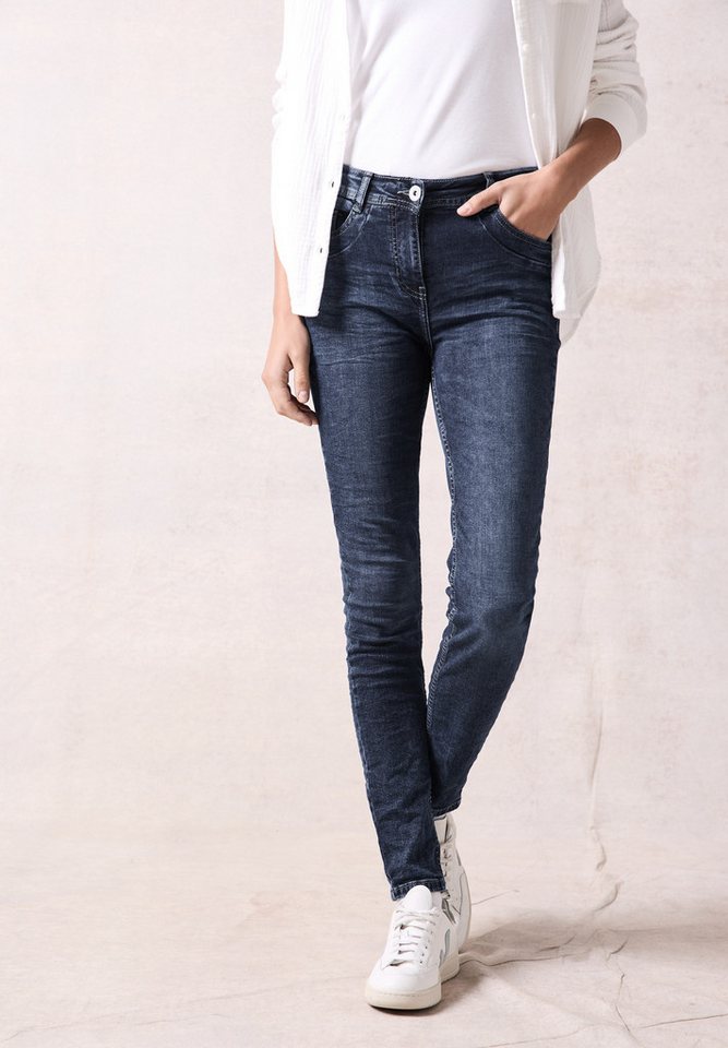 CECIL Regular-fit-Jeans High Waist – Bild 3 von 5