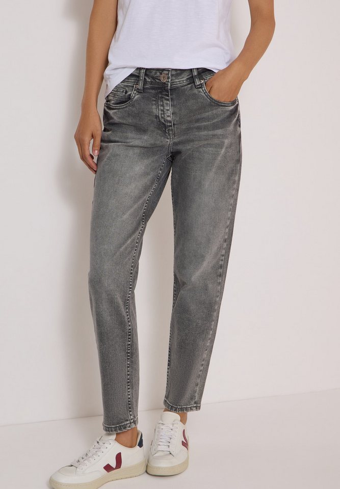 CECIL Regular-fit-Jeans mit hellgrauer Waschung – Bild 2 von 5