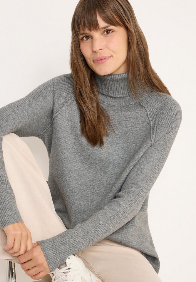CECIL Rollkragenpullover im angenehmen Materialmix – Bild 2 von 5