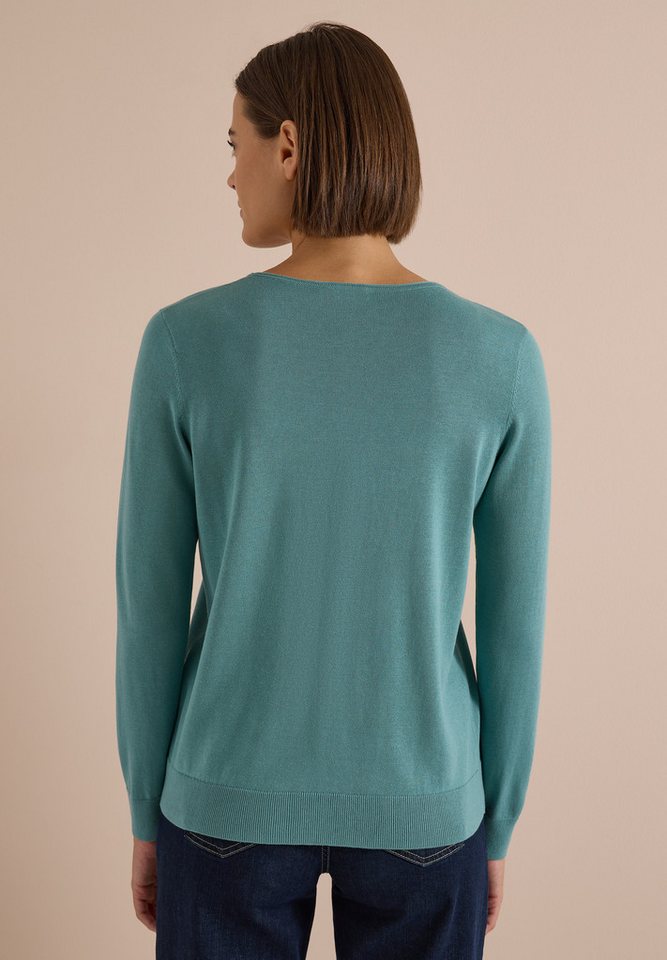 CECIL Rundhalspullover im soften Baumwoll-Mix – Bild 2 von 5