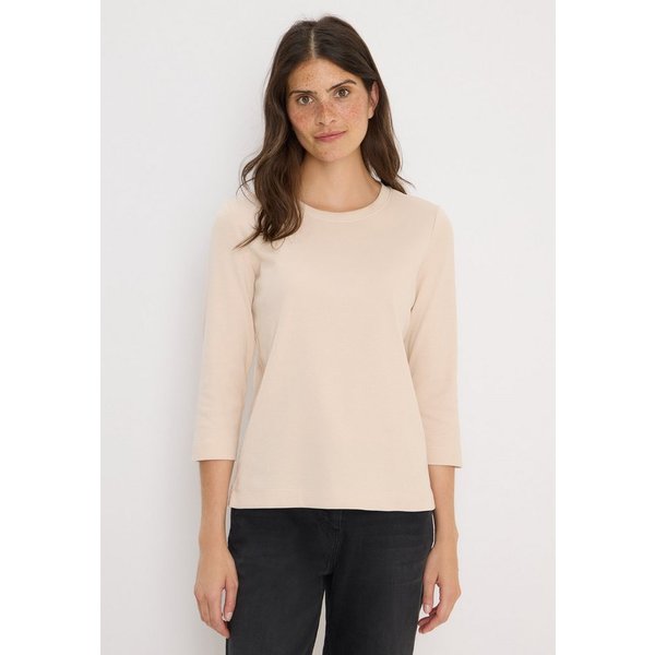 CECIL Rundhalsshirt aus Baumwolle mit Stretchante